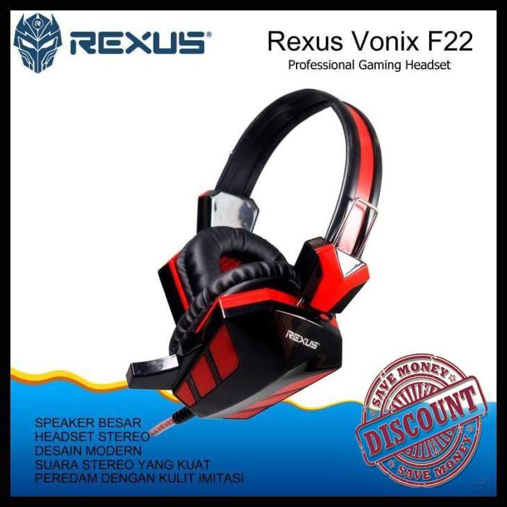 Tai Nghe Gaming Rexus F22 F 22 F-22 Màu Xanh Dương Giá Đỡ