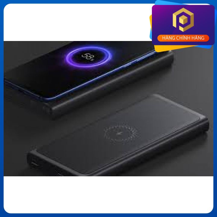 [chính hãng] Pin sạc dự phòng không dây Xiaomi 10000mAh 2019 - Sạc dự phòng tích hợp sạc không dây 10000mAh Xiaomi lite