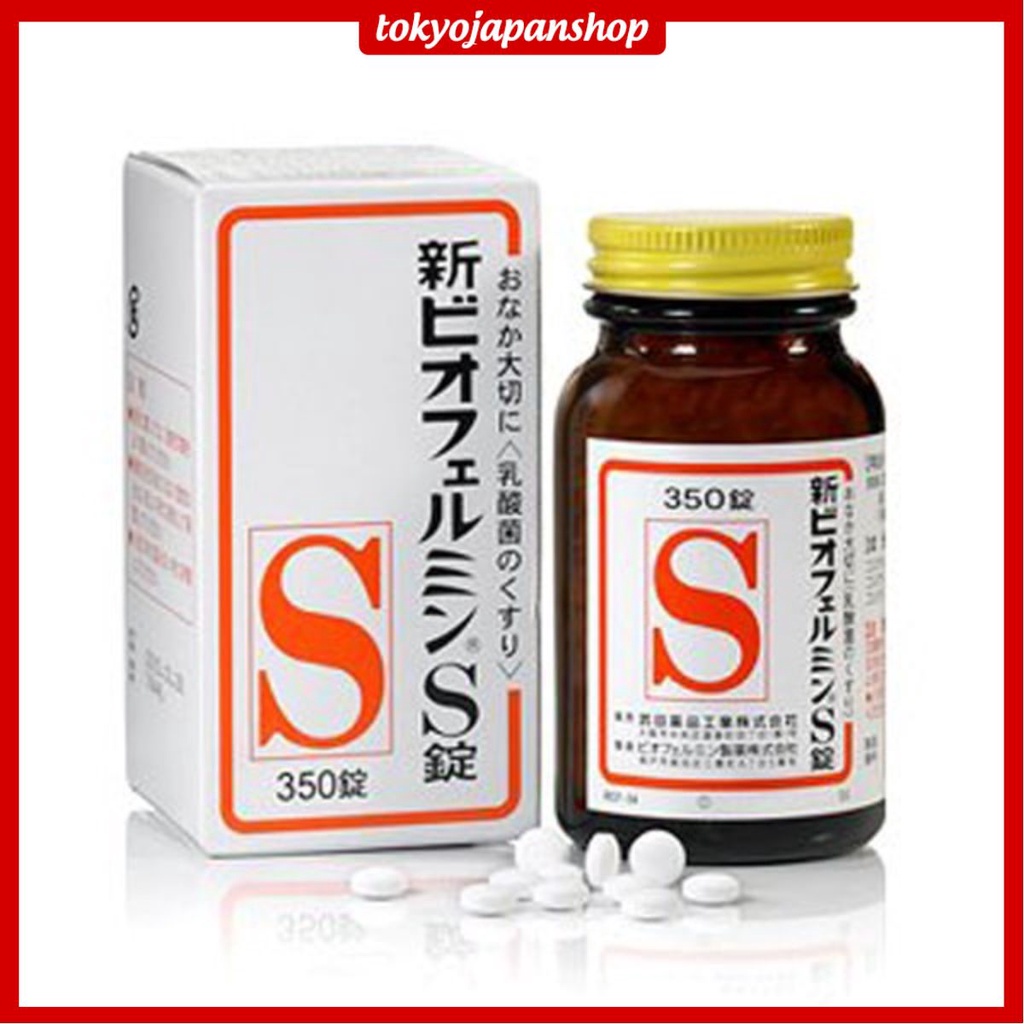 Men tiêu hóa Shin Biofermin S Tablets Nhật 350 viên và 550 viên