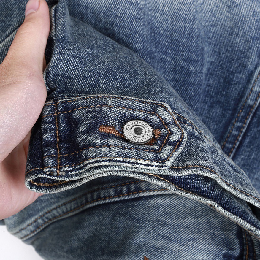 Áo khoác nam Denim Galvin bộ 4 màu áo khoác bò AKGV14  - Leo Vatino | BigBuy360 - bigbuy360.vn