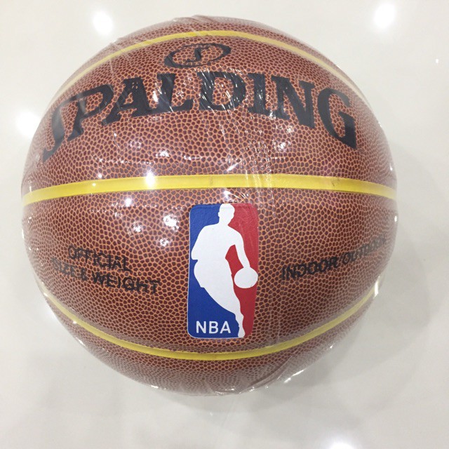 DYT LOQ Bóng rổ số 5,6,7 Spalding NBA da PU TẶNG kim bơm, Túi lưới chơi indoor outdoor chuẩn thi đấu nảy tốt g