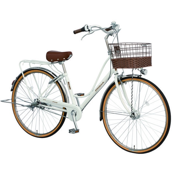 Xe đạp nữ thương hiệu Nhật Bản Maruishi Premier khung hợp kim nhôm, bánh 26 inch, có đèn trước