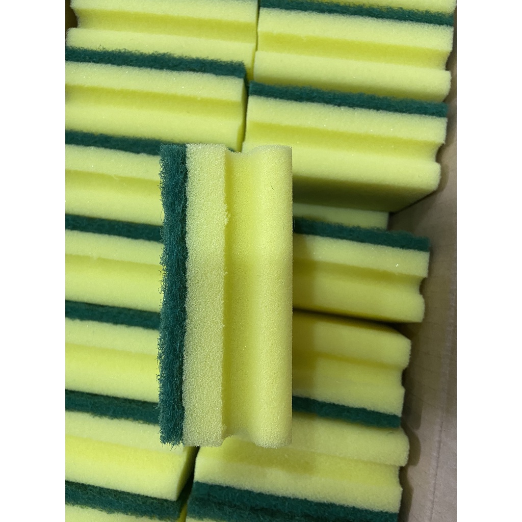 (combo 10 miếng) MIẾNG XỐP RỬA CHÉN CAO CÂP