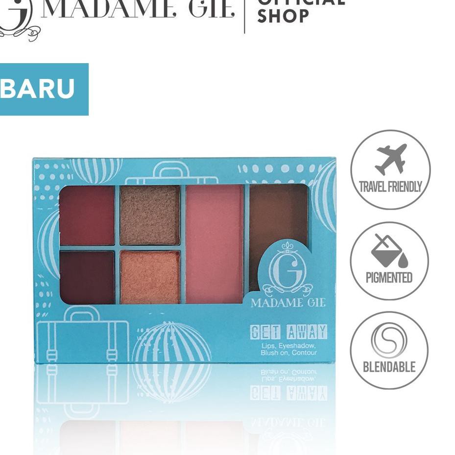 (Hàng Mới Về) Bộ Mỹ Phẩm Trang Điểm Mặt Madame Gie Get Away | BigBuy360 - bigbuy360.vn