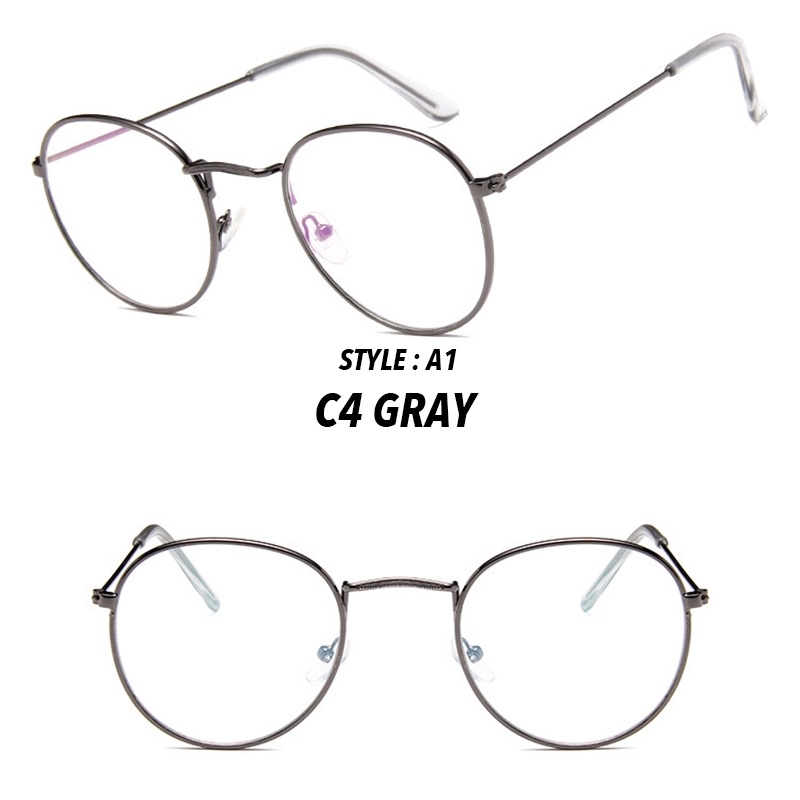 Mắt Kính Gọng Tròn Phong Cách Retro Cho Nam Và Nữ