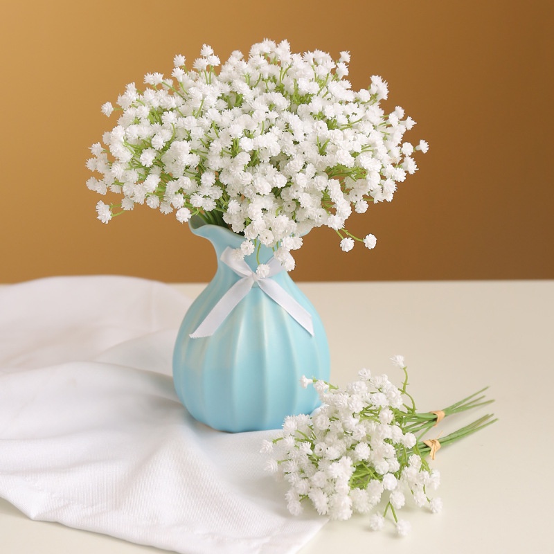 Hoa nhỏ hoa nhân tạo gypsophila bó hoa giả hoa trang trí đám cưới tươi nhỏ
