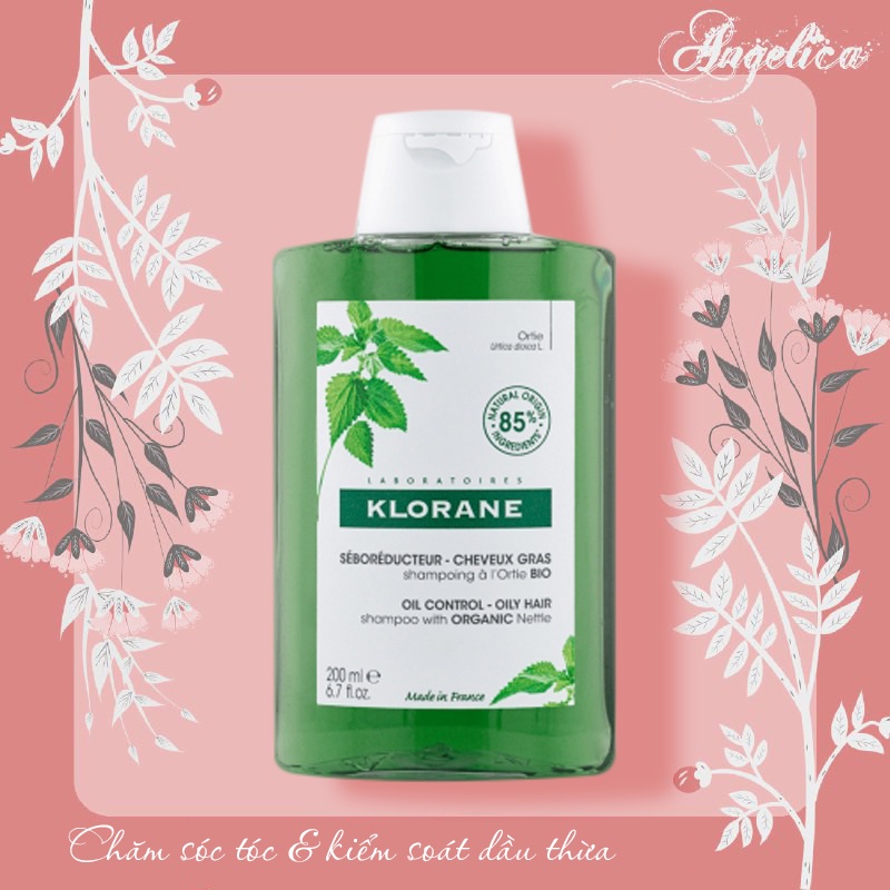 [Chính hãng] DẦU GỘI KLORANE CHO TÓC DẦU KLORANE OIL CONTROL OILY