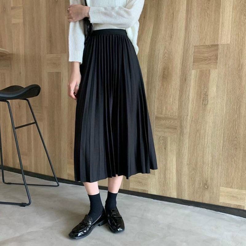 🎊siêu phẩm🎊 chân váy xếp ly dài