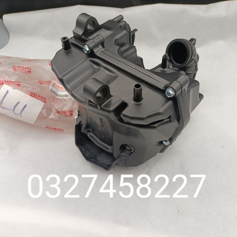 Nguyên hộp pô e, bao tử lọc gió xe ga Luvias zin Yamaha