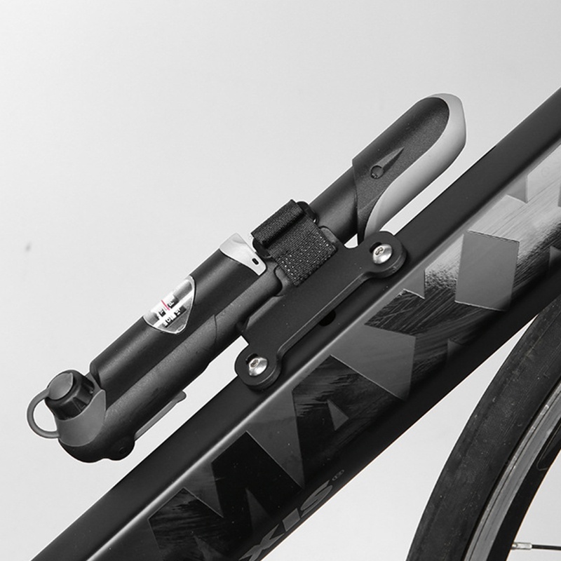 QQ Bơm Xe Đạp Mini Cầm Tay Kèm Giá Đỡ Dành Cho Xe Đạp Leo Núi / BMX