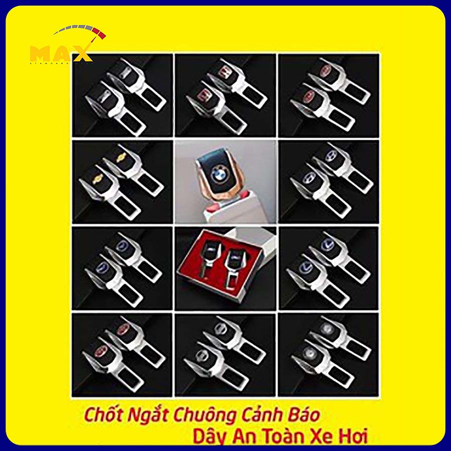 Chốt Ngắt Chuông Cảnh Báo MAX STORE Da PU Cao Cấp An Toàn Tiện Dụng 8cmx4cm (combo 2 cái)