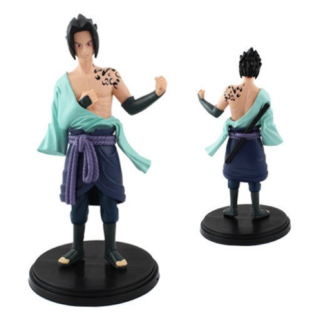 Set 3 Mô Hình Naruto + Uchiha Itachi  + Uchiha Sasuke  17 - 19cm