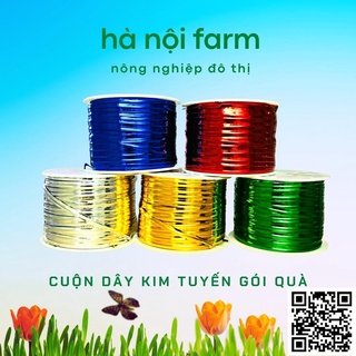 Cuộn dây kim tuyến, cuộn dây kẽm bọc kim tuyến,cuộn dây trang trí