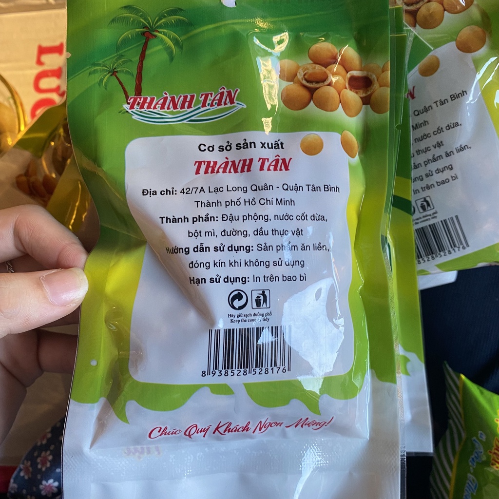 Đậu Phộng Da Cá Nước Cốt Dừa 100g