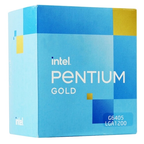 CPU Intel Pentium Gold G6405 (4.1GHz, 2 nhân 4 luồng, 4MB Cache, 58W - Socket Intel LGA 1200) - Hàng Chính Hãng