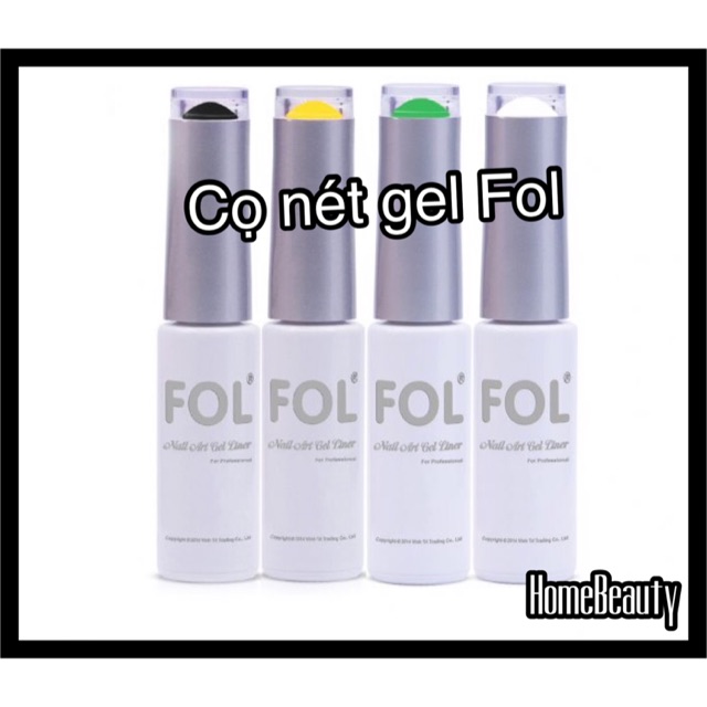 Combo 4 Cọ Nét Gel FOL