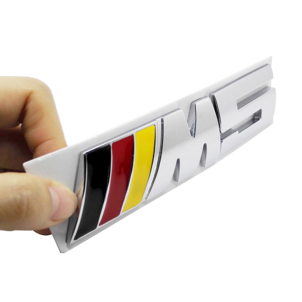 Miếng dán bằng kim loại chữ M3 M5 cho xe hơi BMW F30 330i 530i 525i E93 E63 E65 E38 E39 E34 | BigBuy360 - bigbuy360.vn