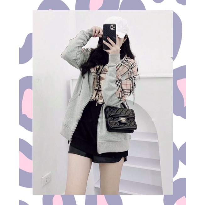 🌱 Áo khoác phối BBR cực chất 🌱 (Ảnh thật, có video cận chất)