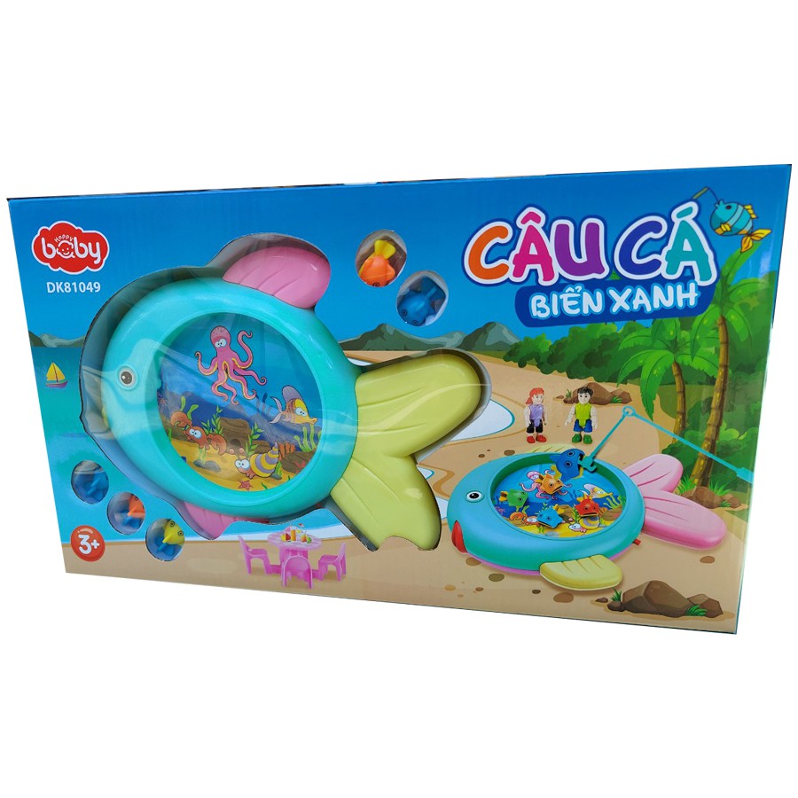 Đồ Chơi Câu Cá Cho Bé - Rèn Luyện Nâng Cao Sự Khéo Léo Cho Tay Bé -DUKA TOYS (36 chi tiết)