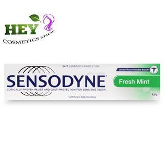 Kem Đánh Răng Sensodyne Fresh Mint Hương Bạc Hà Thơm Mát 100g