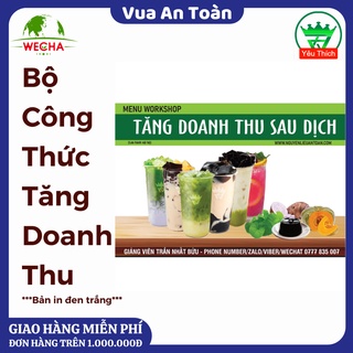 BỘ CÔNG THỨC 9 ĐỒ UỐNG TĂNG DOANH THU SAU DỊCH