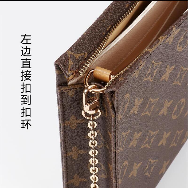 Lót túi giữ form lv Clutch Toiletry Pouch 15 19 26 bag organiser insert Túi xách Trọn gói Túi mật Gói thu thập Túi dọn dẹp