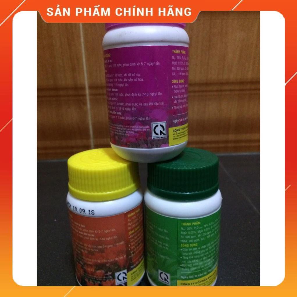 Bộ 3 phân bón lá đầu trâu 501,701,901.