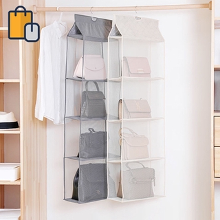 Giá treo trưng bày túi xách thiết kế 4 ngăn tiện dụng