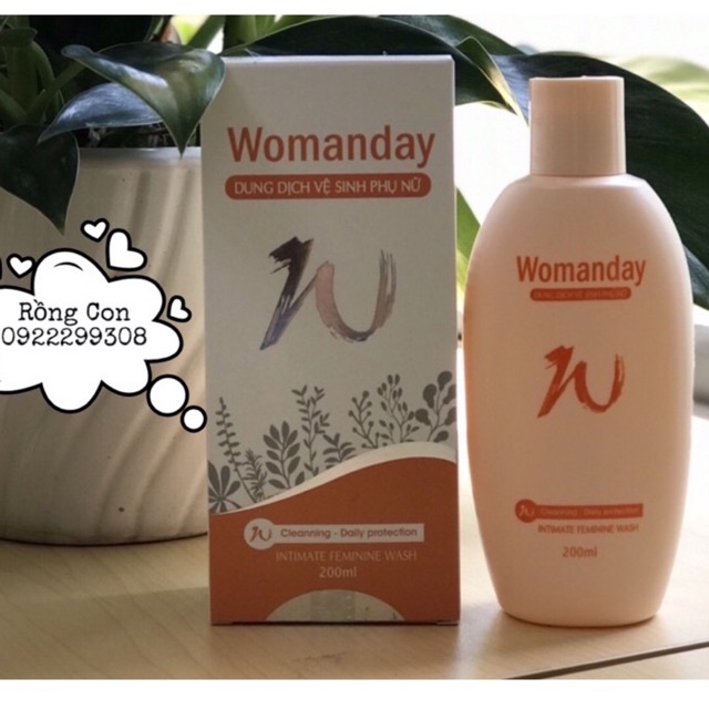 Dung Dịch Vệ Sinh Phụ Nữ Womanday 200Ml