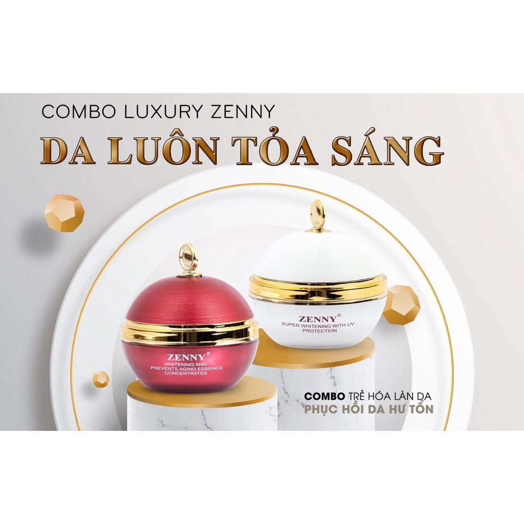 Bộ Kem Dưỡng Da Zenny Luxury - Phiên Bản Cao Cấp