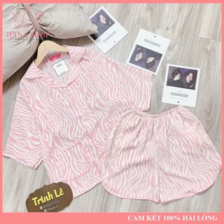 [FREESHIP&HOÀN 10K XU] Bộ Đồ Pijama, Bộ Ngủ Lụa Gấm Cao Cấp