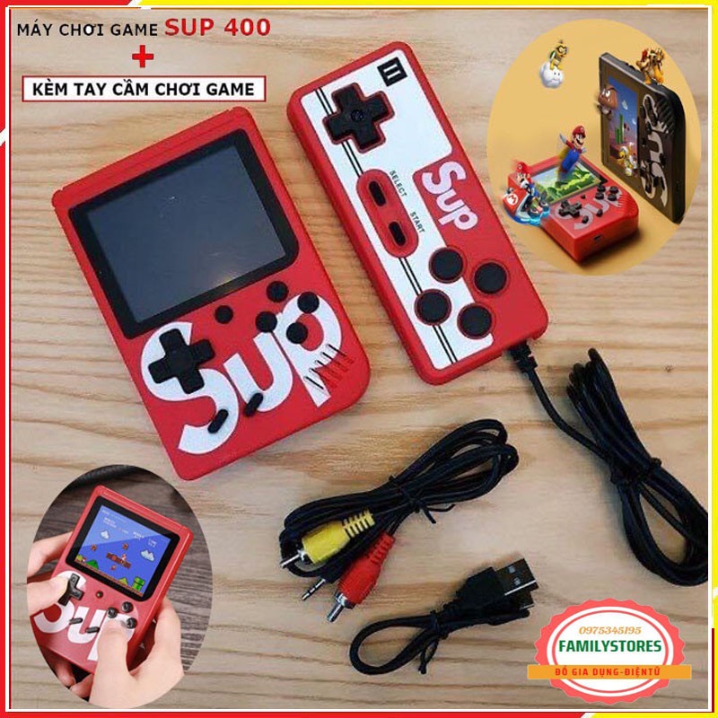 Máy Chơi Game SUP 400 in 1- Hỗ Trợ 2 Người Chơi,Có Tay Cầm