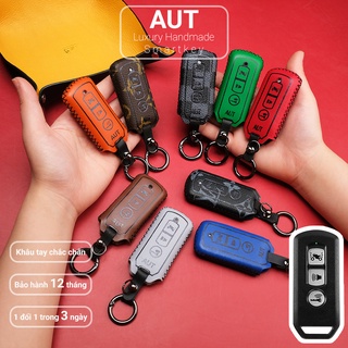 Ví da chìa khóa honda sh pcx sh mode cub adv khâu tay shk ad