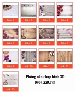 Vải chụp ảnh 3D