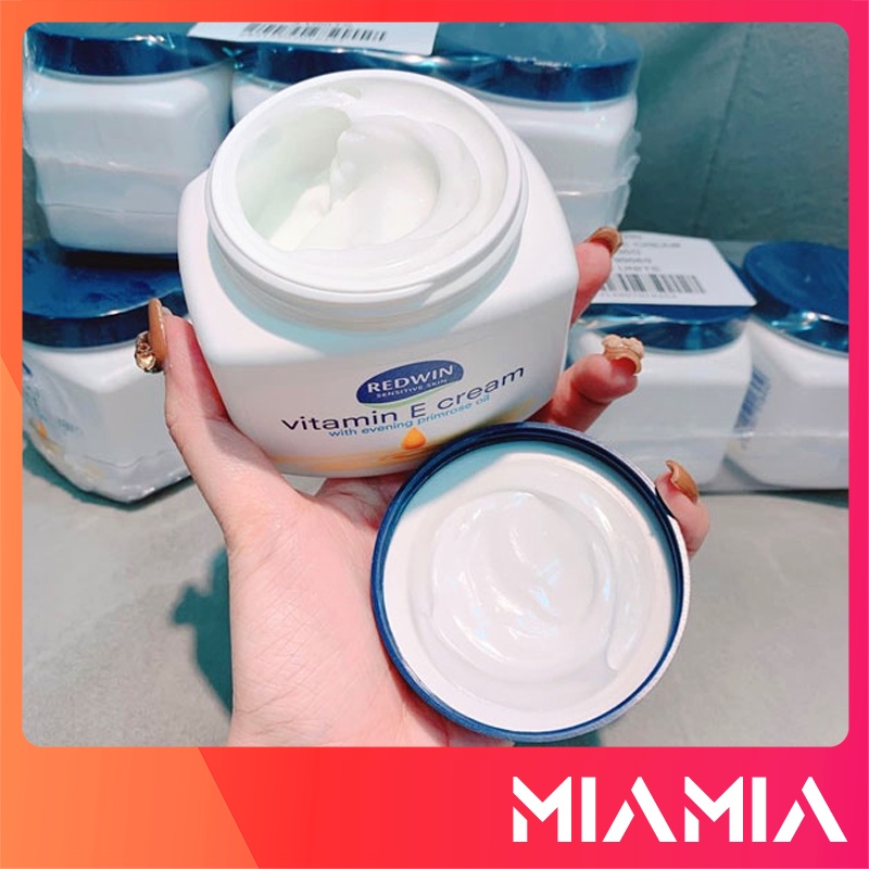 Kem Dưỡng Da Mềm Mịn Vitamin E REDWIN Chính Hãng 300gr