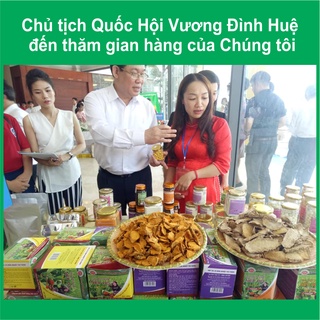 Tinh Bột Nghệ Nếp Đỏ Bắc Kạn Nguyên chất hũ thủy tinh HTBN 100g