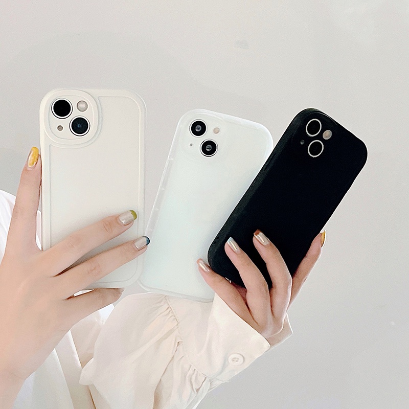 Ốp iphone 11 Điện Thoại TPU Silicon Cạnh Tròn Dành Cho ốp iphone 7 8 plus 11 12 13 pro max mini XR XS