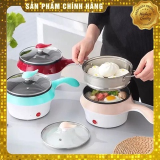 SẴN HÀNG- Ca Nấu Mì Mini, Ca Mì 2 Tầng, Nồi Lẩu Điện Đa Năng. Hàng Cao Cấp, Nhỏ Gọn, Tiện Lợi . LG11