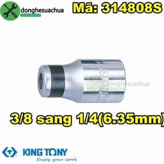 Đầu chuyển bulong 3/8 sang đầu bắn vít 6.35mm Kingtony 314808S