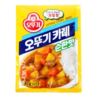 Bột curry ngọt 100g 오뚜기 카레 순한맛 100g