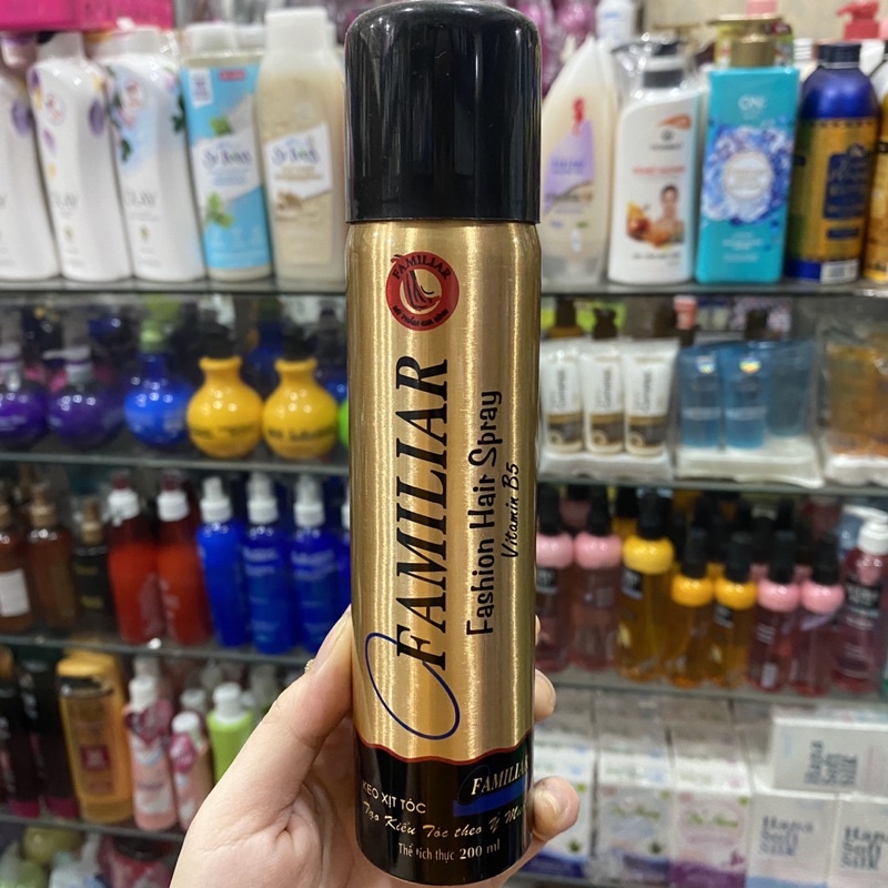 Gôm xịt tóc Familiar 200ml