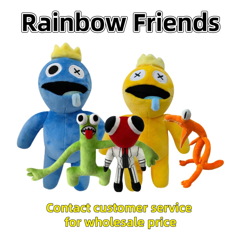 Đồ chơi nhồi bông Hình Quái Vật Hoạt Hình Roblox Rainbow Friends Game 30cm