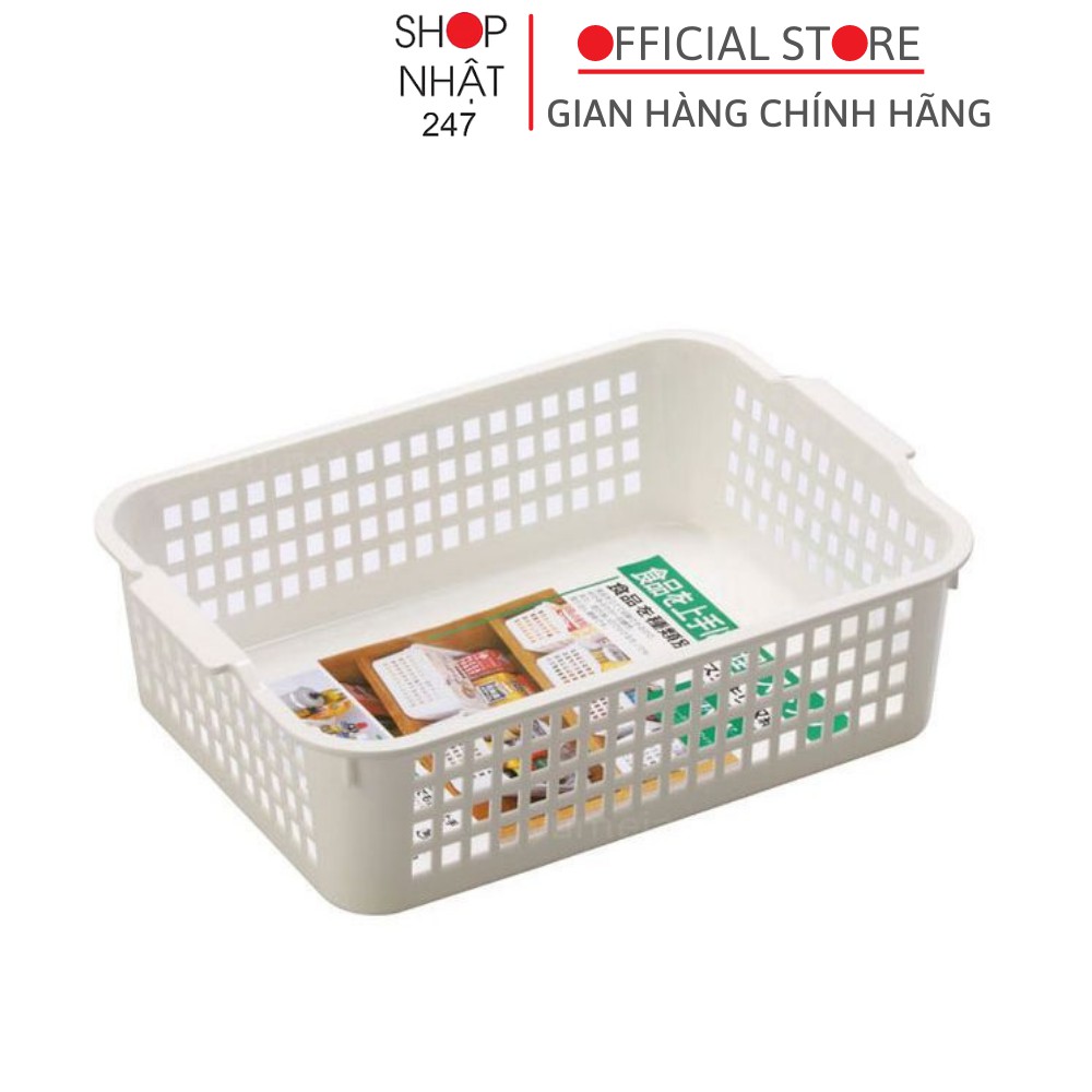 Giỏ nhựa đựng đồ Inomata cỡ lớn nội địa Nhật Bản
