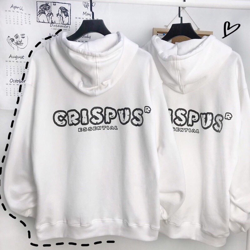 Áo khoác hoodie unisex dáng rộng size dưới 85kg nỉ bông cotton