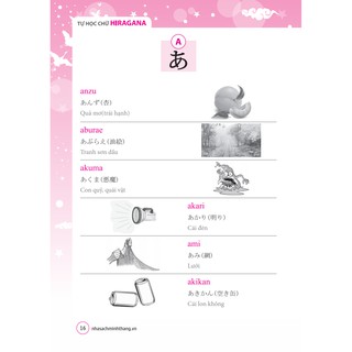 Tự học chữ HIRAGANA