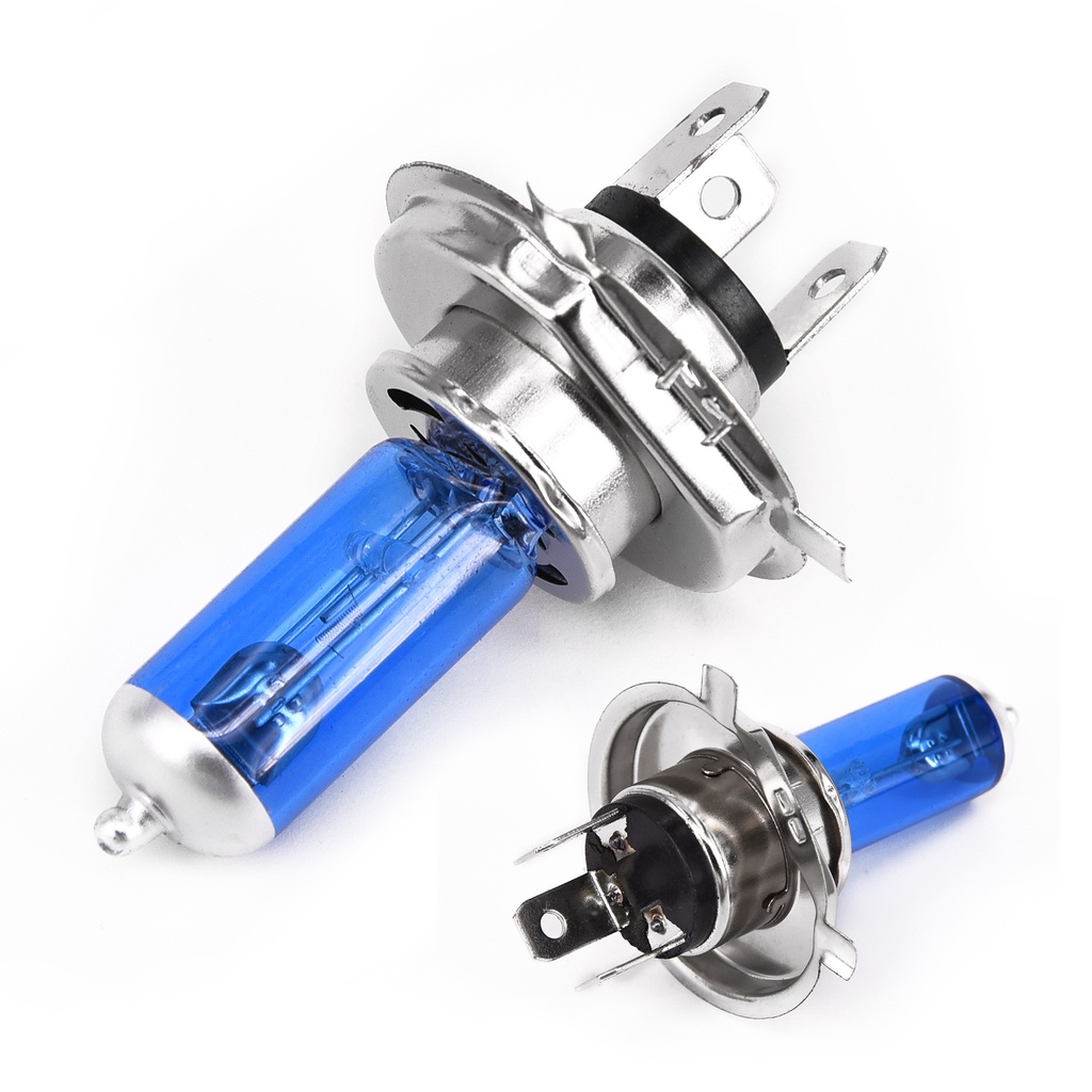 Set 2 bóng đèn xenon H4 100w 6000k siêu sáng chất lượng cao dành cho xe hơi