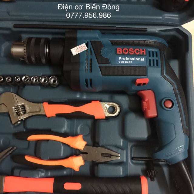 Máy khoan  VALY MÁY KHOAN 13LY BOSH FULL ĐỒ NGHỀ KIỀM BÚA ỐC VÍT🔥FREESHIP🔥