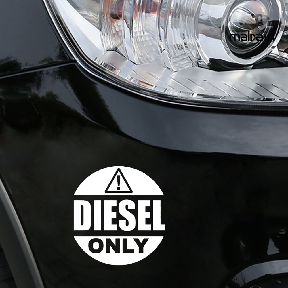 Miếng Dán Phản Quang Họa Tiết Chữ Vui Nhộn Trang Trí Xe Hơi