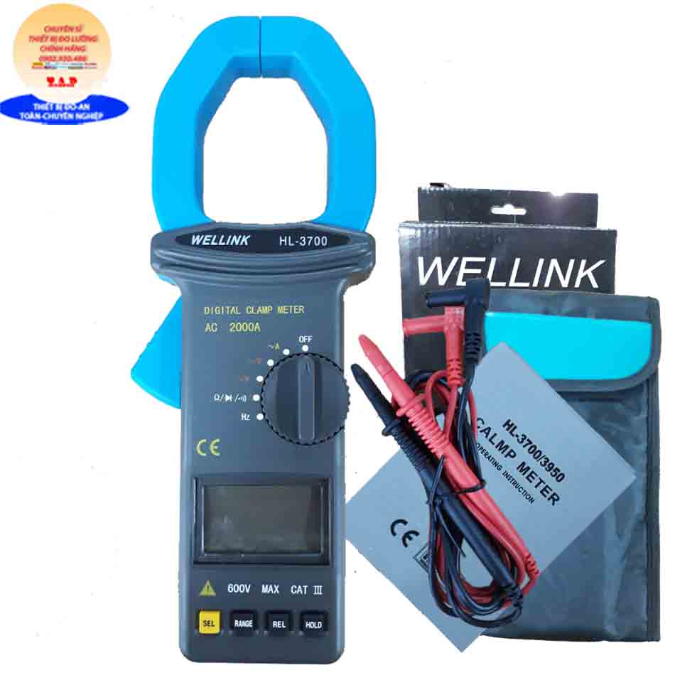 Wellink HL-3700 ampe kìm đo dòng điện 2000ampe HL 3700