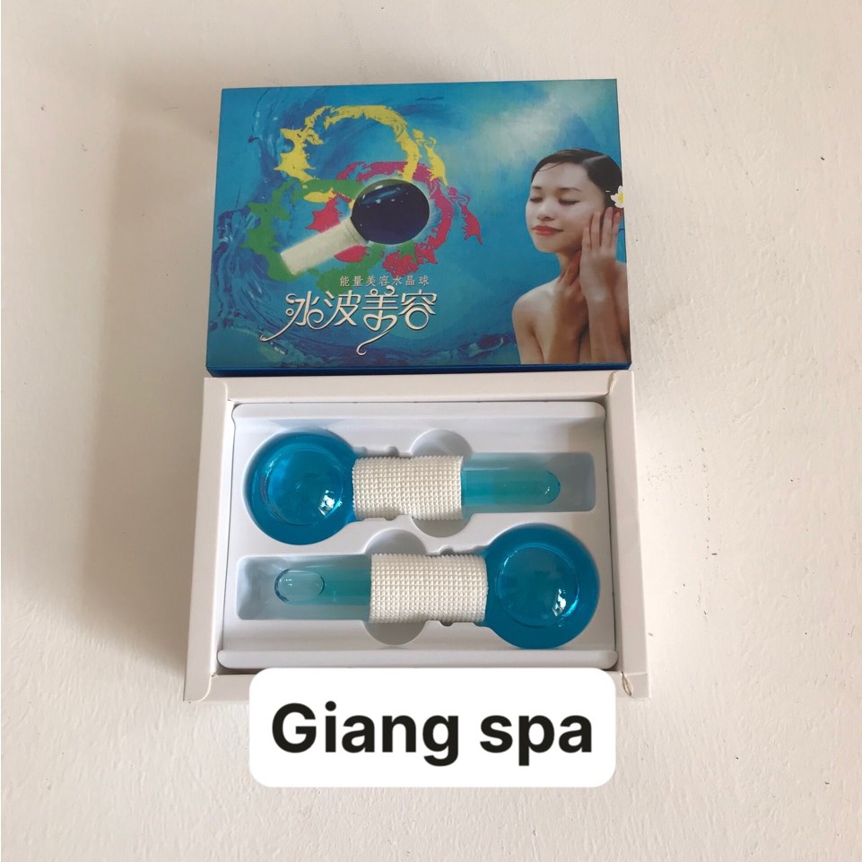 Quả cầu lạnh massage mặt chăm sóc da